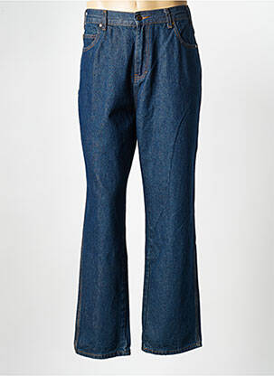 Jeans coupe droite bleu HUMAN WITH ATTITUDE pour homme