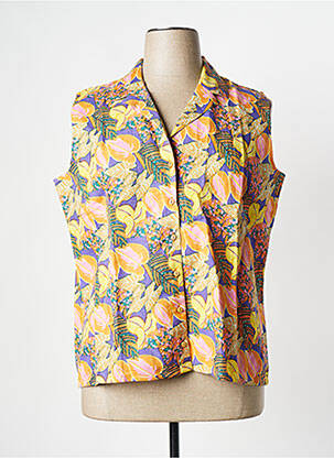 Chemisier jaune LA FIANCEE DU MEKONG pour femme