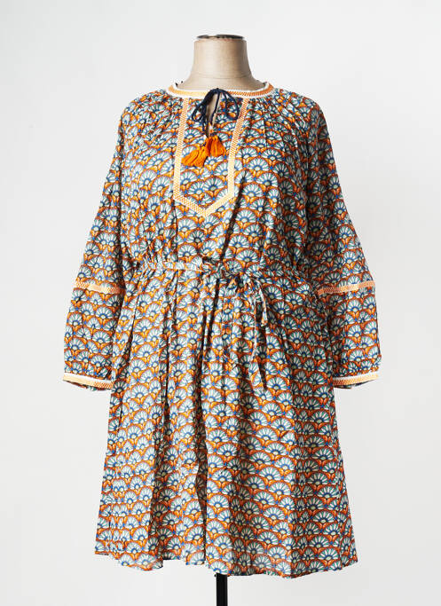 Robe courte orange LA FIANCEE DU MEKONG pour femme