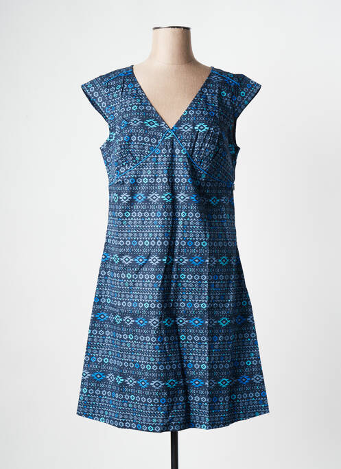 Robe courte bleu LA FIANCEE DU MEKONG pour femme