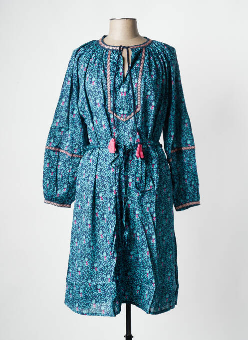Robe courte bleu LA FIANCEE DU MEKONG pour femme