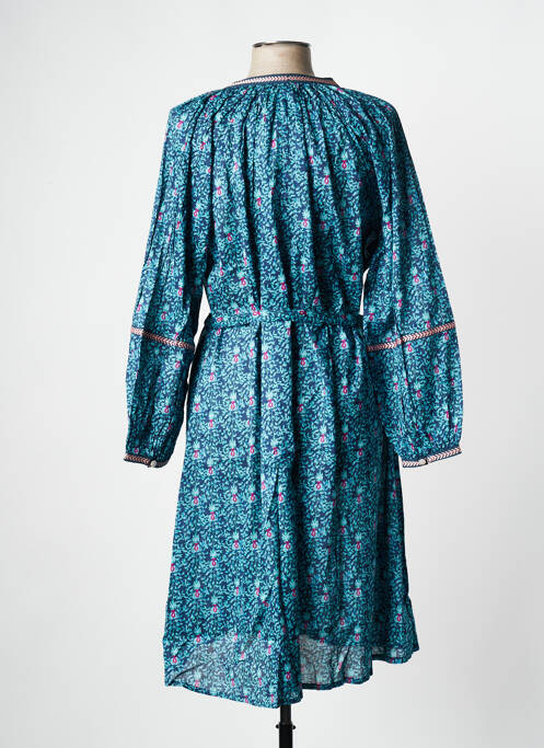 Robe courte bleu LA FIANCEE DU MEKONG pour femme