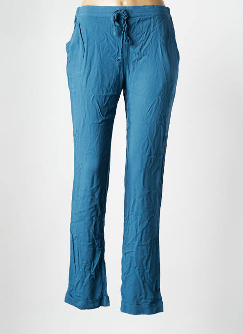 Pantalon droit bleu LA FIANCEE DU MEKONG pour femme