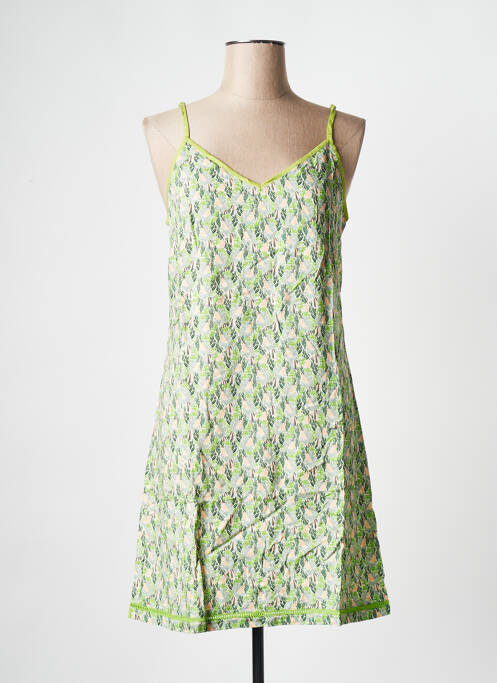 Robe courte vert LA FIANCEE DU MEKONG pour femme
