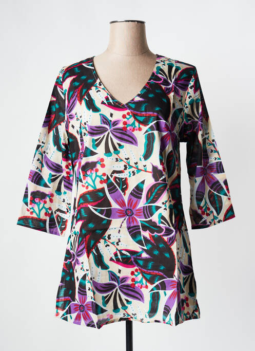 Tunique manches longues noir LA FIANCEE DU MEKONG pour femme