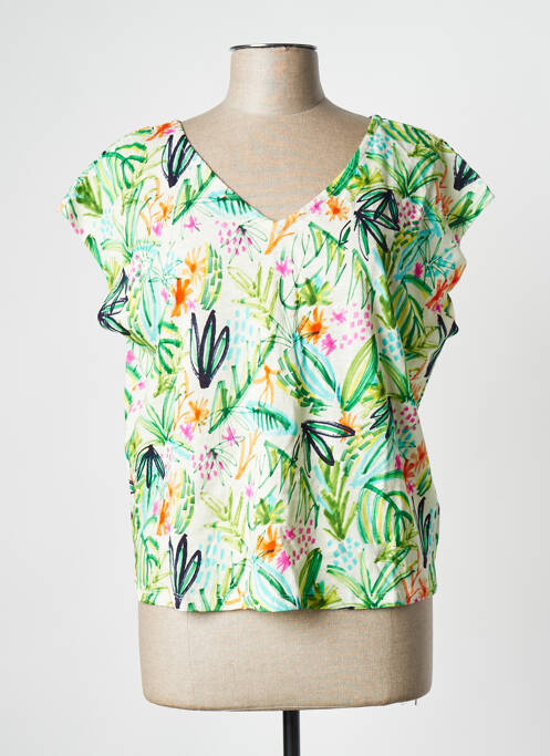 T-shirt vert LA FIANCEE DU MEKONG pour femme