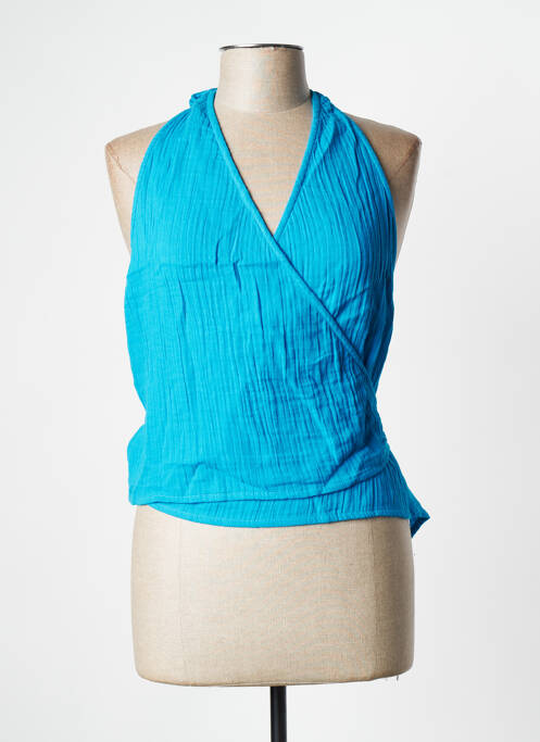 Top bleu LA FIANCEE DU MEKONG femme