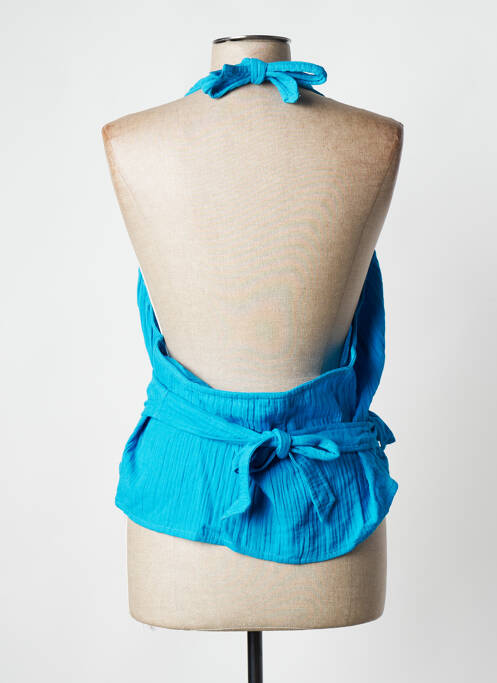 Top bleu LA FIANCEE DU MEKONG femme