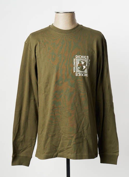 T-shirt vert DICKIES pour homme