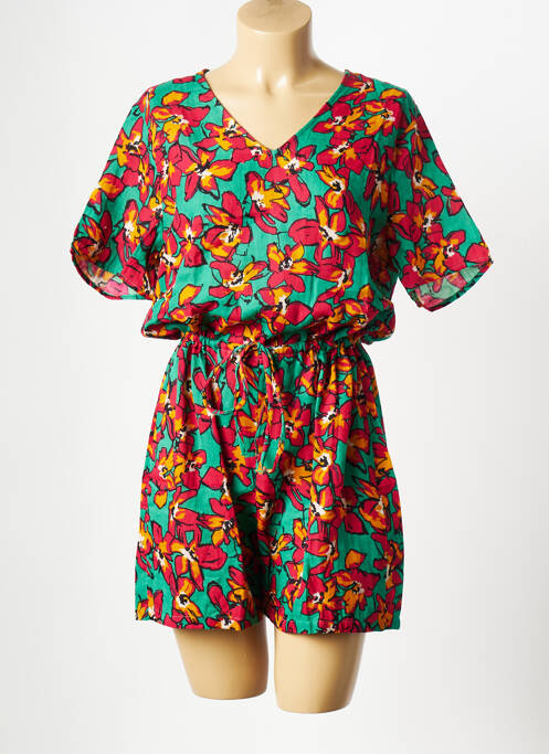 Combishort vert LA FIANCEE DU MEKONG pour femme