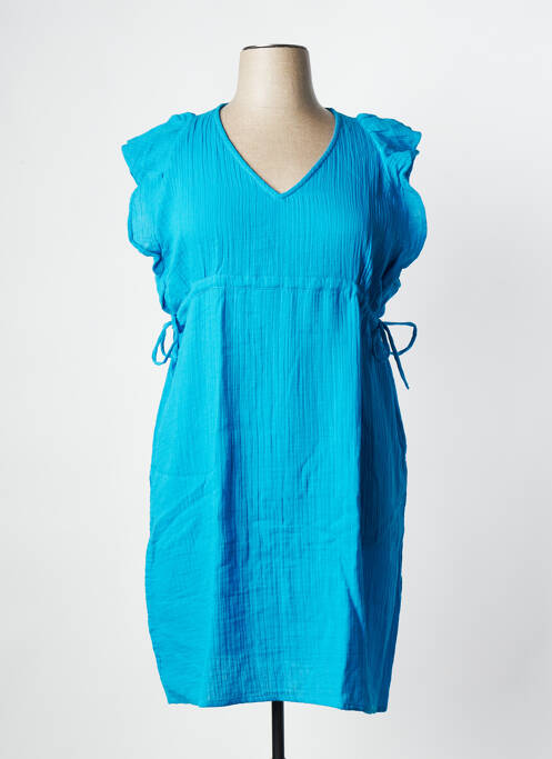 Robe courte bleu LA FIANCEE DU MEKONG pour femme