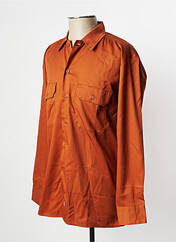 Chemise manches longues orange DICKIES pour homme seconde vue