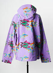 Coupe-vent violet OBEY pour homme seconde vue