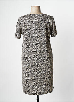 Robe courte manches courtes manches courtes noir LA FIANCEE DU MEKONG femme