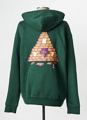 Sweat-shirt vert HUF unisexe