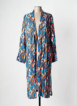 Veste kimono bleu LA FIANCEE DU MEKONG femme