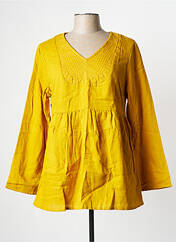 Tunique manches longues jaune LA FIANCEE DU MEKONG pour femme seconde vue