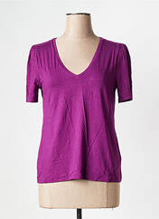 T-shirt violet LA FIANCEE DU MEKONG pour femme seconde vue
