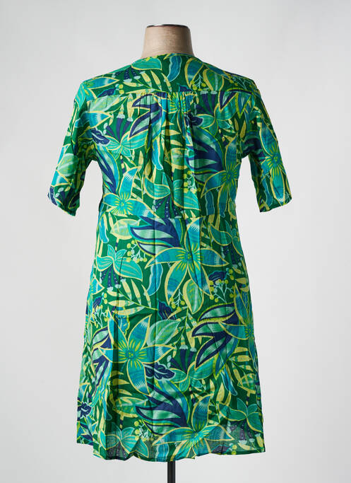 Robe courte vert LA FIANCEE DU MEKONG femme