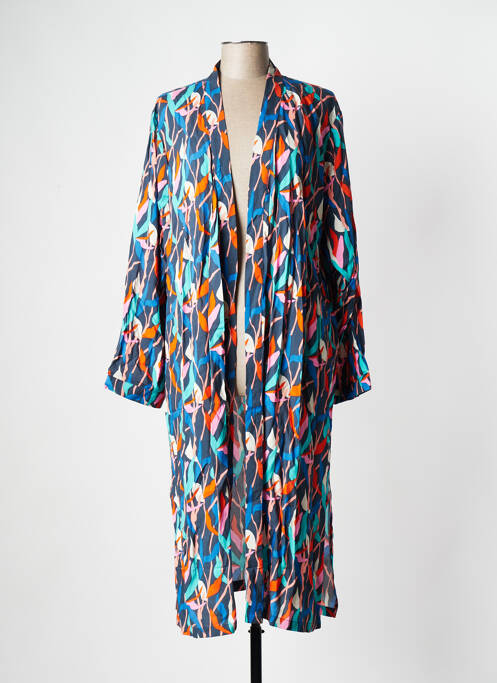 Veste kimono bleu LA FIANCEE DU MEKONG pour femme