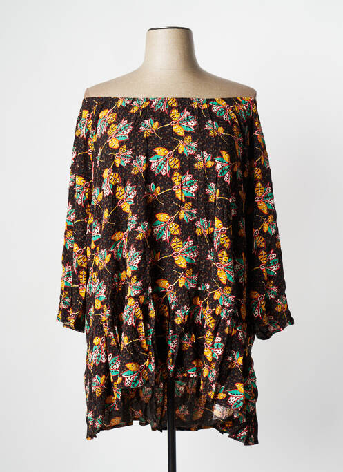 Tunique manches courtes noir LA FIANCEE DU MEKONG pour femme