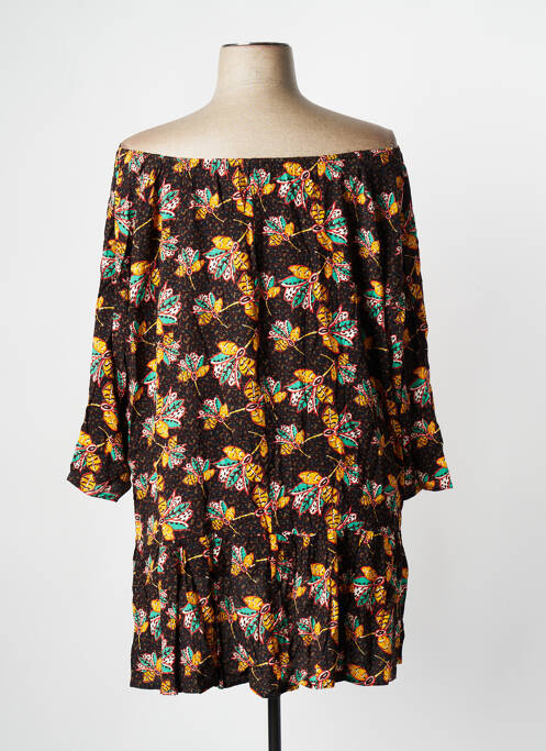 Tunique manches courtes noir LA FIANCEE DU MEKONG femme