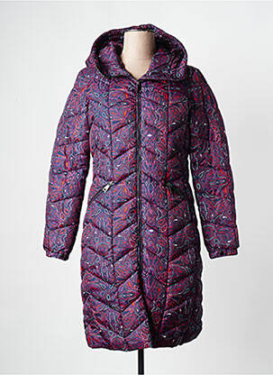 Manteau long violet LA FIANCEE DU MEKONG femme