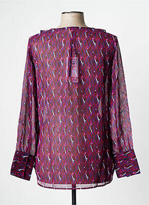 Blouse manches longues manches longues violet LA FIANCEE DU MEKONG femme