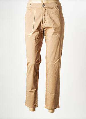 Pantalon slim beige LA FIANCEE DU MEKONG femme