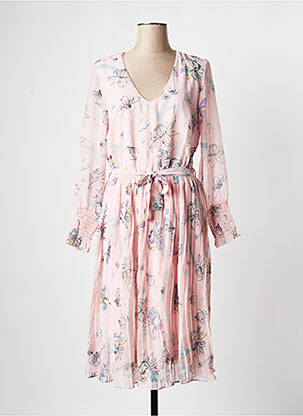 Robe longue rose LA FIANCEE DU MEKONG pour femme