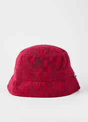 Bonnet rouge HUF pour unisexe seconde vue