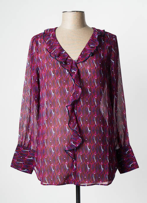 Blouse violet LA FIANCEE DU MEKONG pour femme