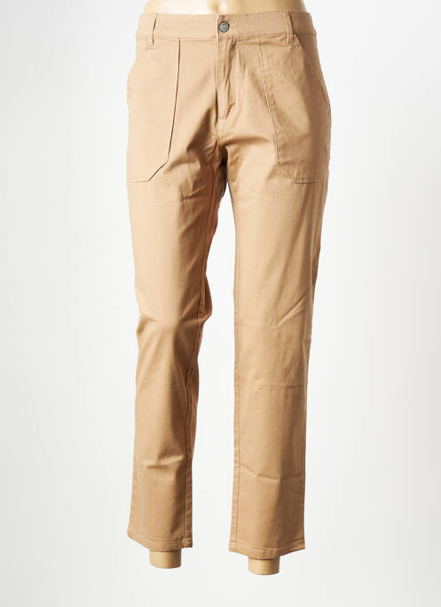 Pantalon slim beige LA FIANCEE DU MEKONG pour femme