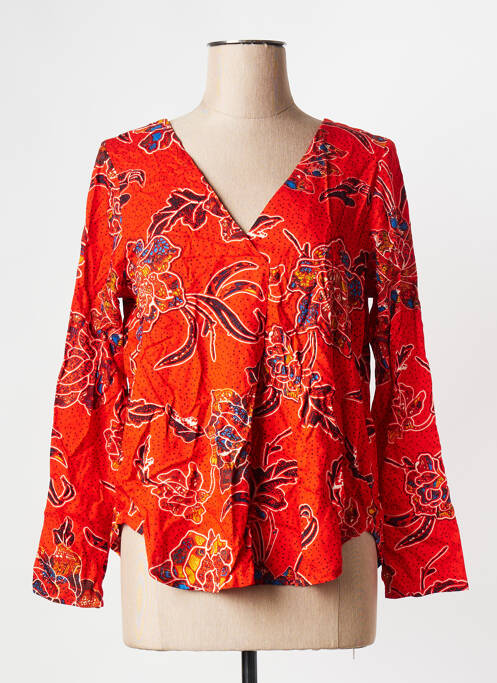 Blouse rouge LA FIANCEE DU MEKONG pour femme