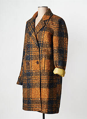 Manteau long marron LA FIANCEE DU MEKONG femme