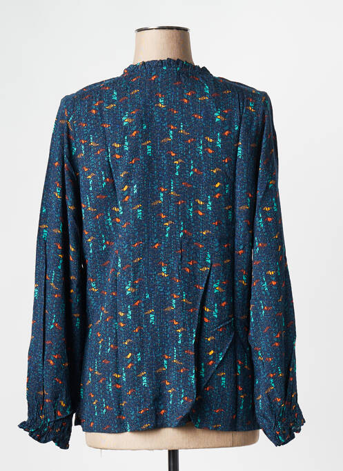 Chemisier bleu LA FIANCEE DU MEKONG pour femme