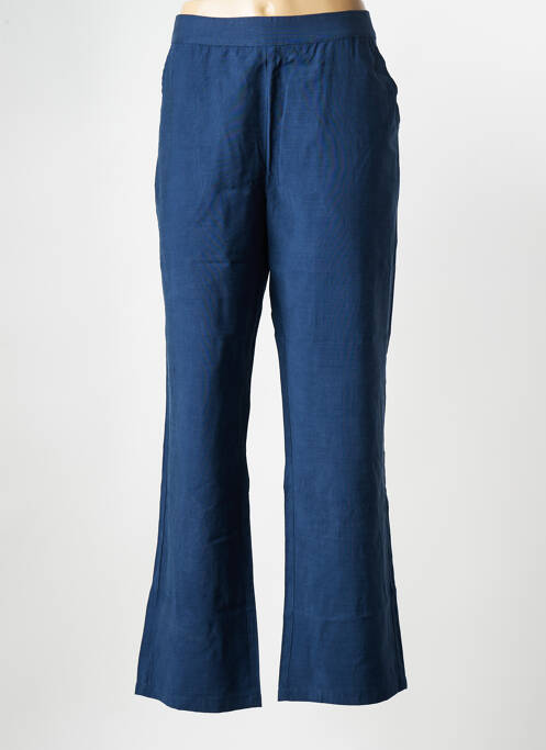 Pantalon droit bleu LA FIANCEE DU MEKONG pour femme