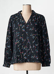 Blouse manches longues manches longues noir LA FIANCEE DU MEKONG femme