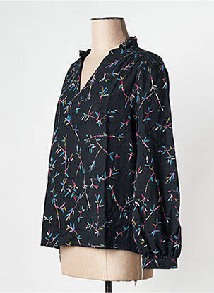 Blouse manches longues manches longues noir LA FIANCEE DU MEKONG femme