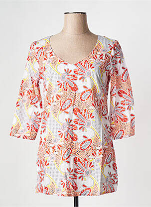 Blouse manches longues manches longues blanc LA FIANCEE DU MEKONG femme