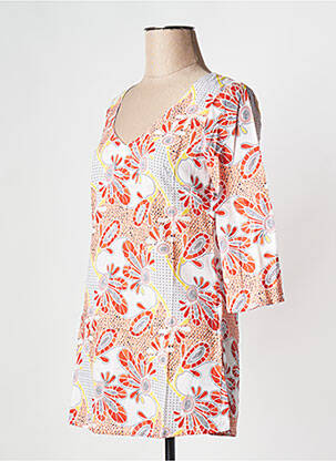 Blouse manches longues manches longues blanc LA FIANCEE DU MEKONG femme