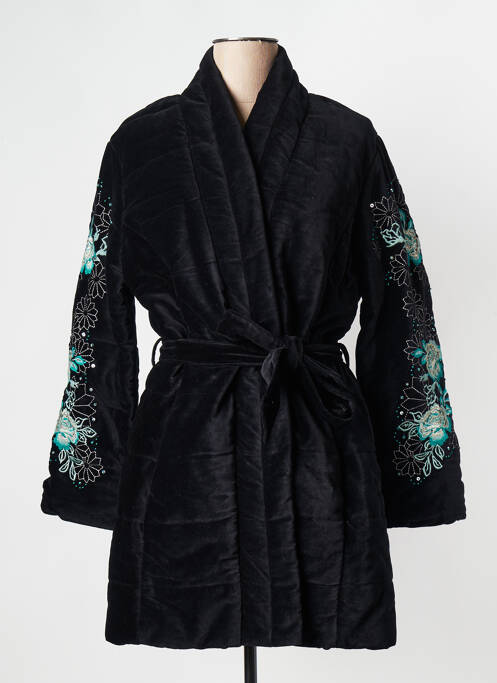 Veste kimono noir LA FIANCEE DU MEKONG pour femme