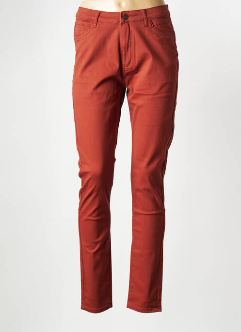 Pantalon slim tabac LA FIANCEE DU MEKONG pour femme