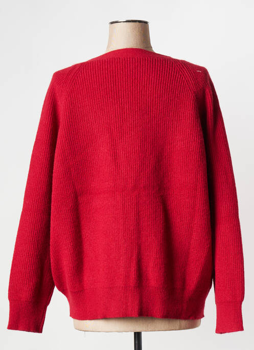 Gilet manches longues rouge LA FIANCEE DU MEKONG pour femme