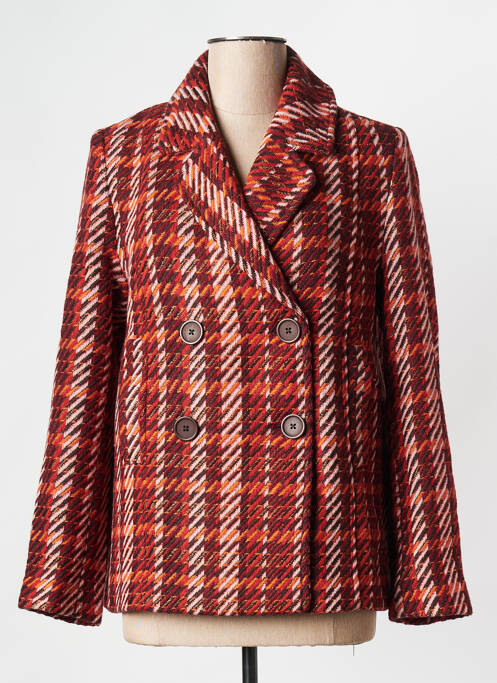 Manteau court marron LA FIANCEE DU MEKONG pour femme