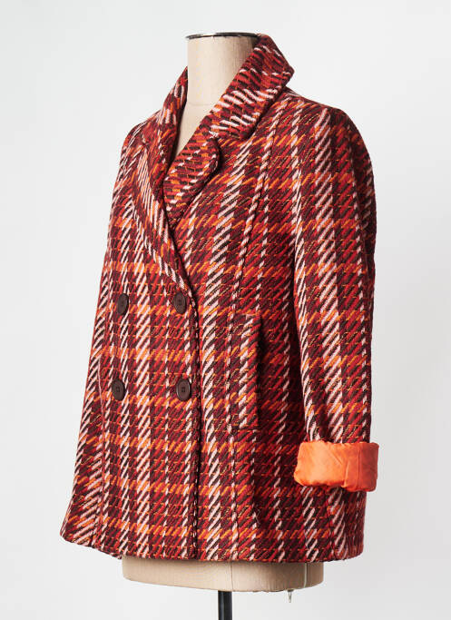 Manteau court marron LA FIANCEE DU MEKONG pour femme