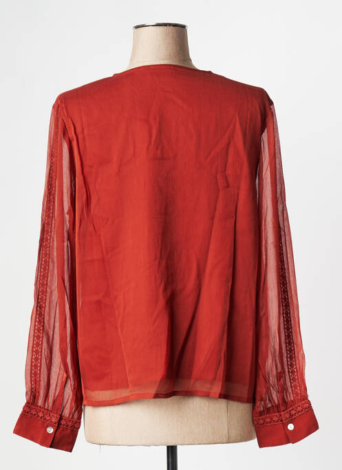 Blouse marron LA FIANCEE DU MEKONG pour femme