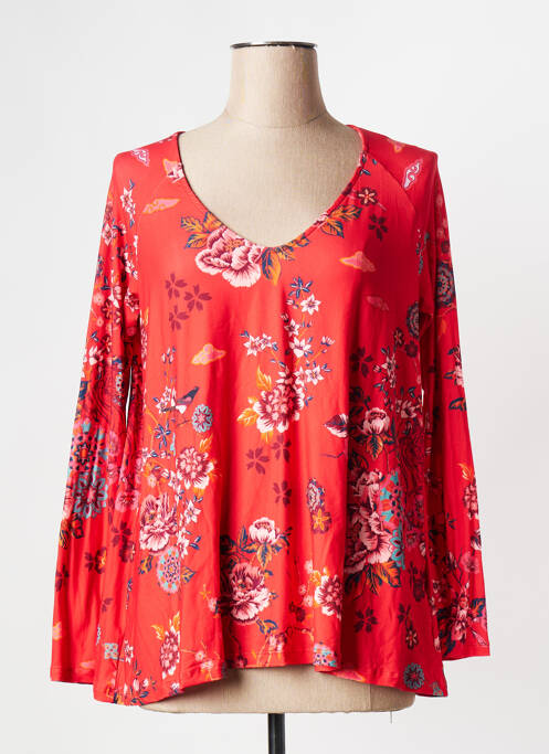 T-shirt rouge LA FIANCEE DU MEKONG pour femme