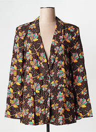 Veste casual marron LA FIANCEE DU MEKONG femme