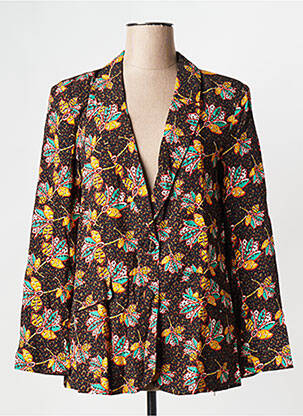 Veste casual marron LA FIANCEE DU MEKONG pour femme